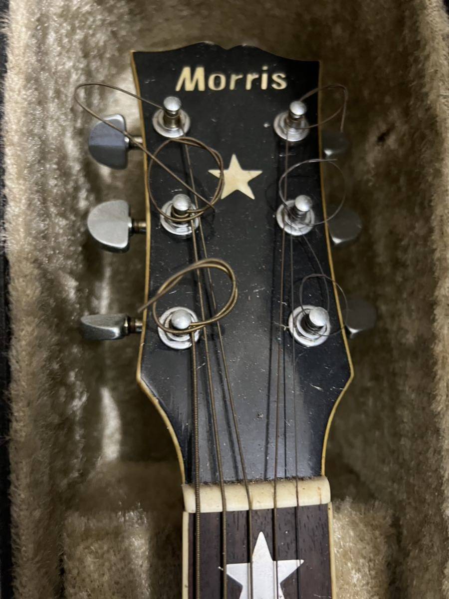 1円スタート 美品 Morris モーリス WJ-50 アコースティックギター