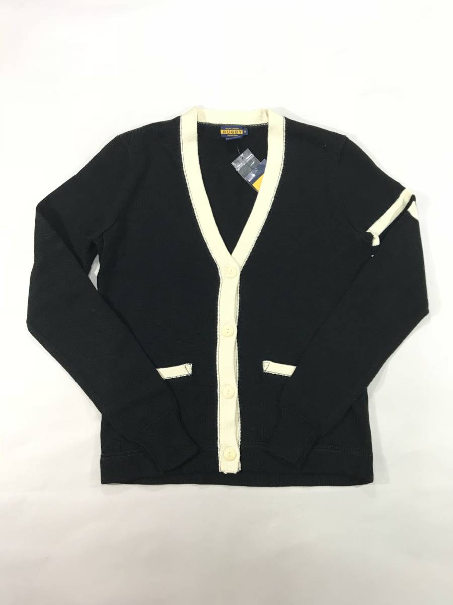 新品 12252 RUGBY Sサイズ カーディガン ラルフローレン ralph lauren polo ポロ ビンテージ レディース 女性 ラグビー_画像1