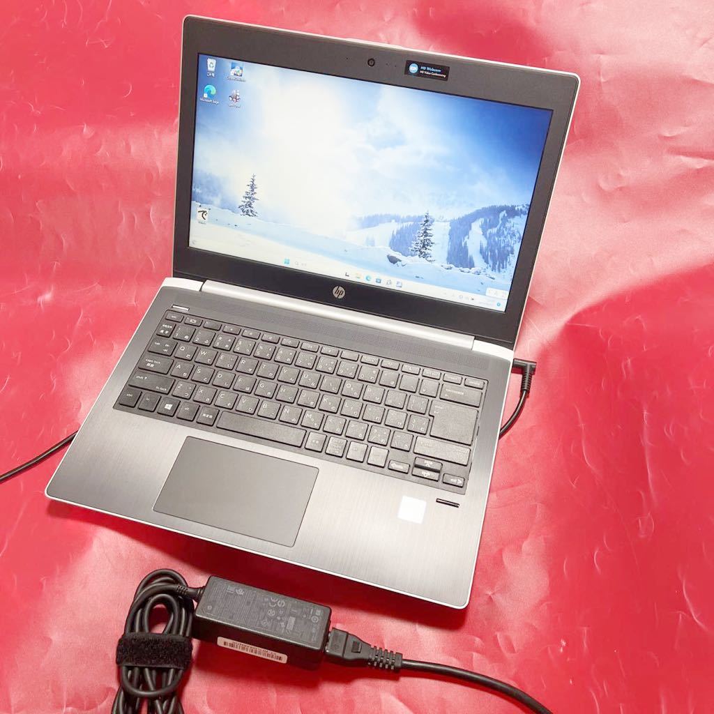 メモリ16GB搭載!SSDほぼ新品 ProBook 430 G5 13inchHD 第8世代Core i5