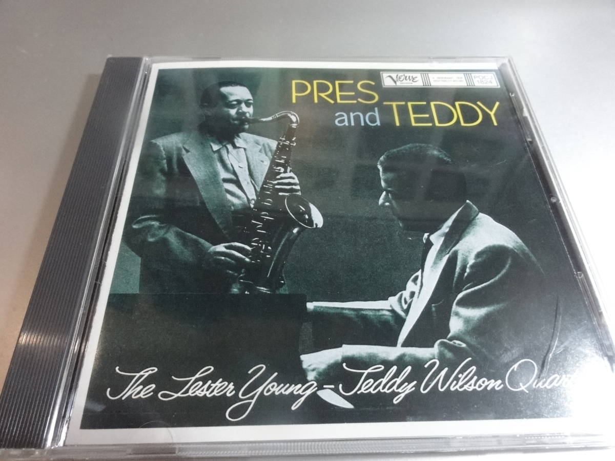 THE LESTER YOUNG TEDDY WILSON QUARTET レスター・ヤングテディ ウィルソン PRES AND TEDDY  国内盤｜PayPayフリマ