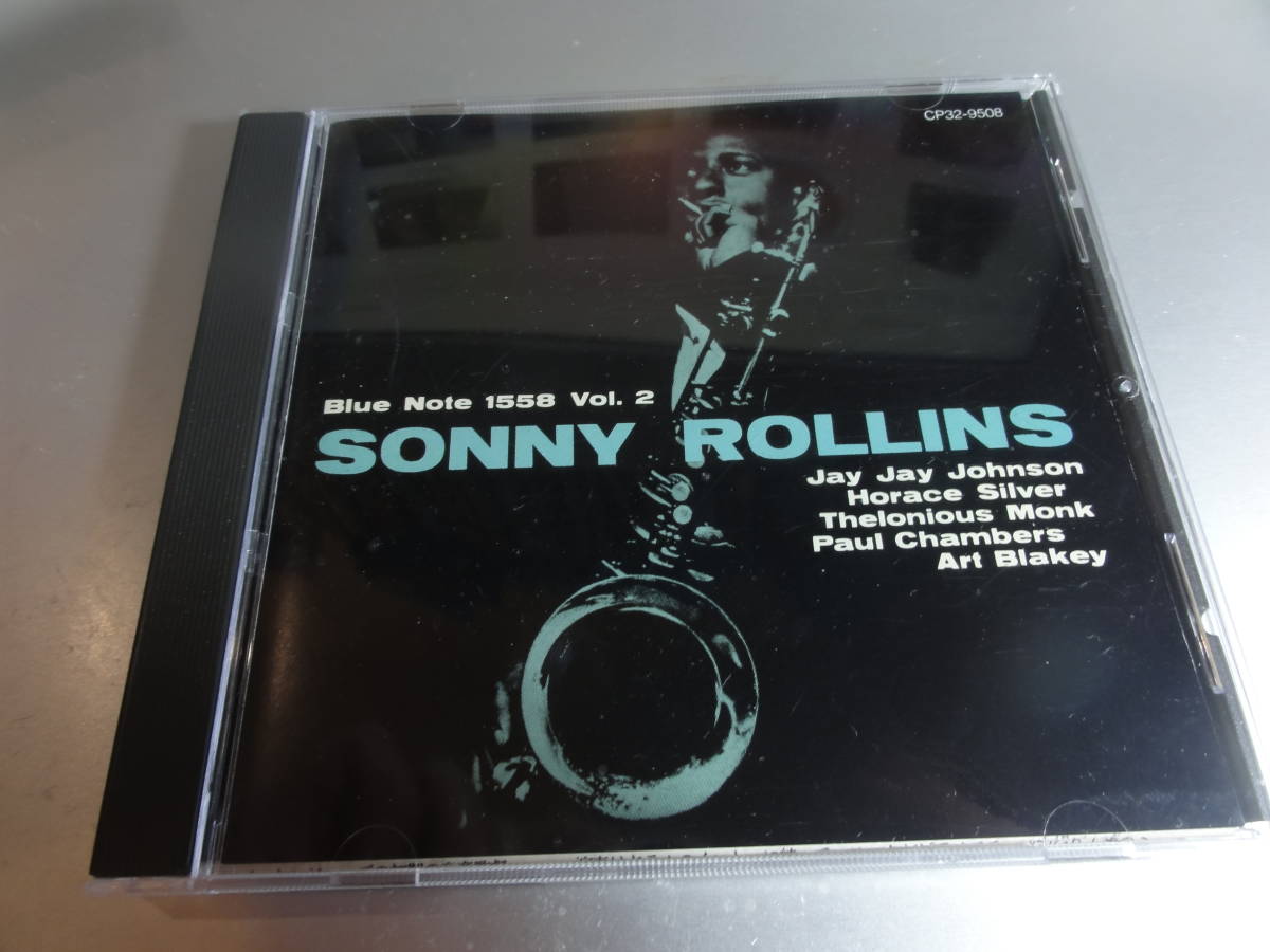 SONNY ROLLIS JAY JAY JOHNSON ソニーロリンズ　　J.J.ジョンソン BLUE NOTE 1558 VOL2　　 国内初期盤_画像1