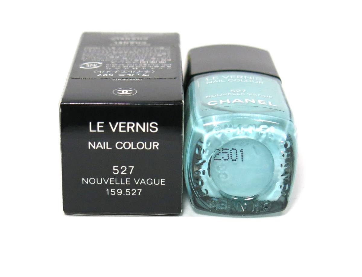  ultra rare! limitation summer color CHANEL Chanel veruni527 NOUVELLE VAGUEn-veruva-g turquoise nail color hard-to-find unused 