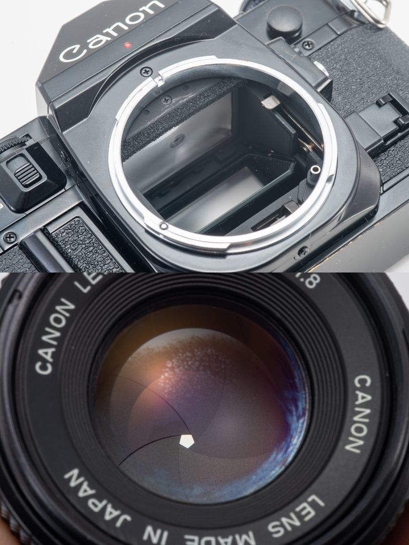 135 CANON A-1 35mmフィルムカメラ w/ 旧FD F1 8/50mm 135 CANON A-1 35mmフィルムカメラ w/ 旧FD F1 8/50mm