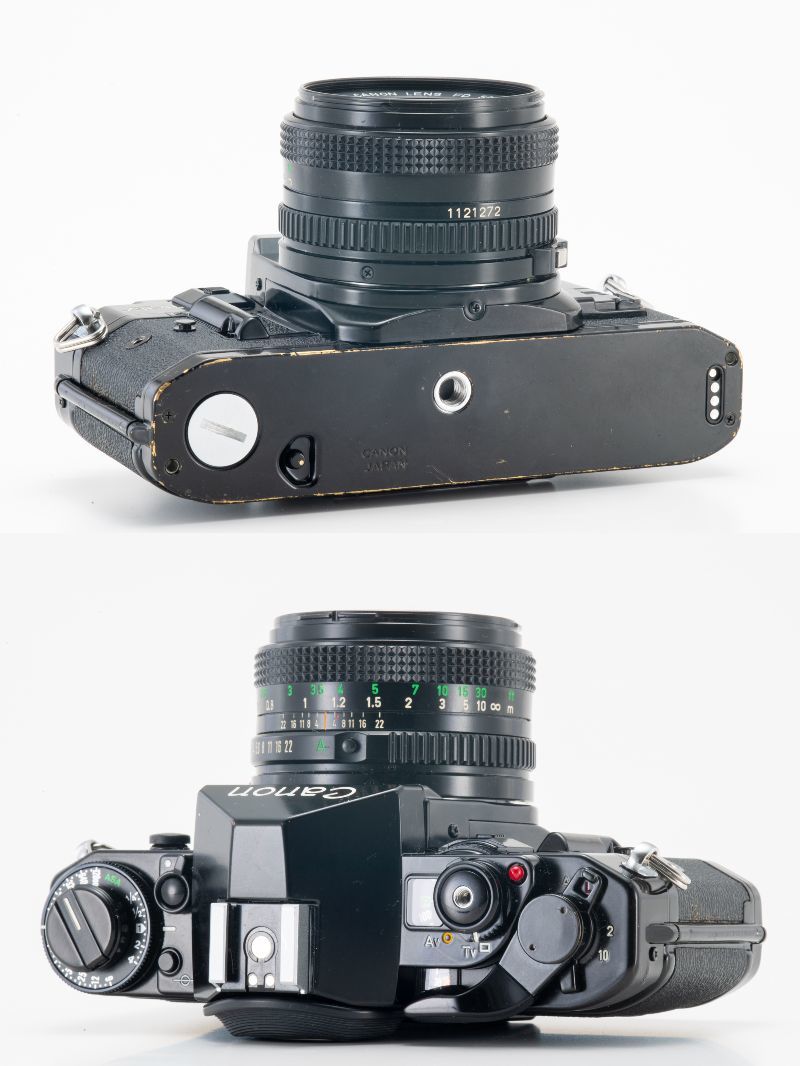 135 CANON A-1 35mmフィルムカメラ w/ 旧FD F1 8/50mm 135 CANON A-1 35mmフィルムカメラ w/ 旧FD F1 8/50mm
