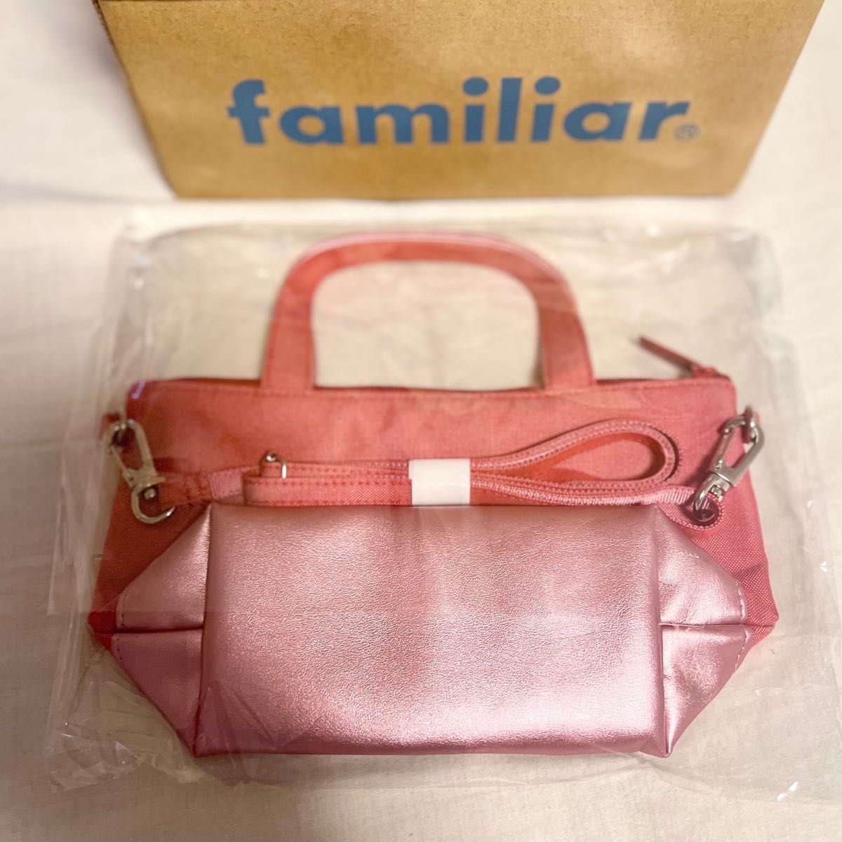 ファミリア カスタムショルダーバッグ デニムバッグ familiar ファミリア カスタムショルダーバッグ デニムバッグ familiar