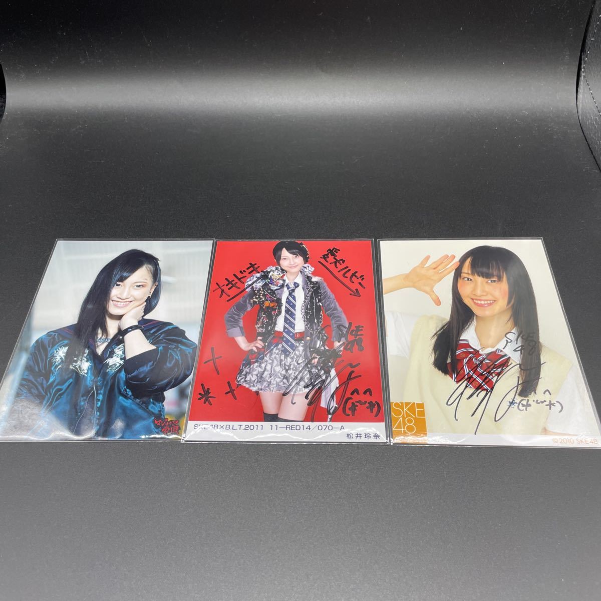 SKE48 松井玲奈 生写真 まとめ 25枚 マジすか学園 特典 直筆サイン