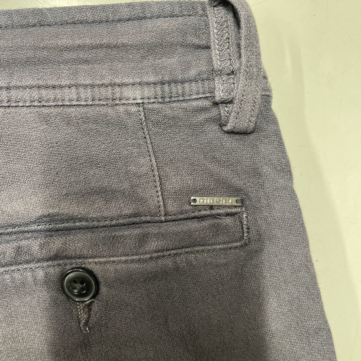 ディーゼル ブラック グレー パンツ デニム ジーンズ ボトム 未使用 W31インチ メンズ DLESEL CHI SHAPLOW PANTALONI_画像6