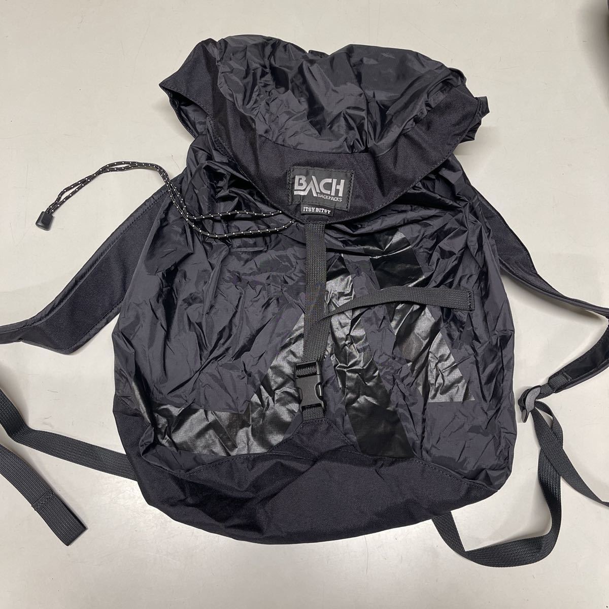 BACH バッハ BACKPACKS バックパック 未使用 リュック BAG ブラック 黒 25L ITSY BITSY 25 コンパクト