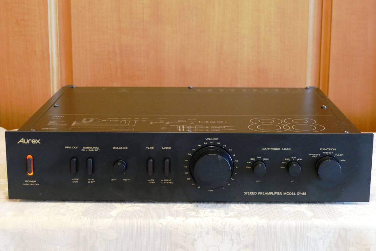 オーレックス SY-88 プリアンプ コントロールアンプ 整備済完動美品