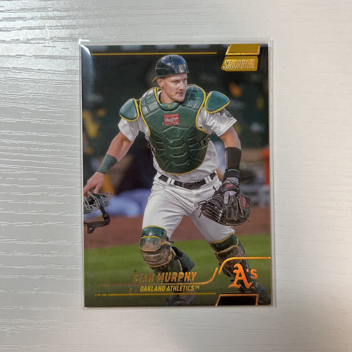 2022 Topps Stadium Club Sean Murphy gold rainbow 1/1 1枚限定_画像1