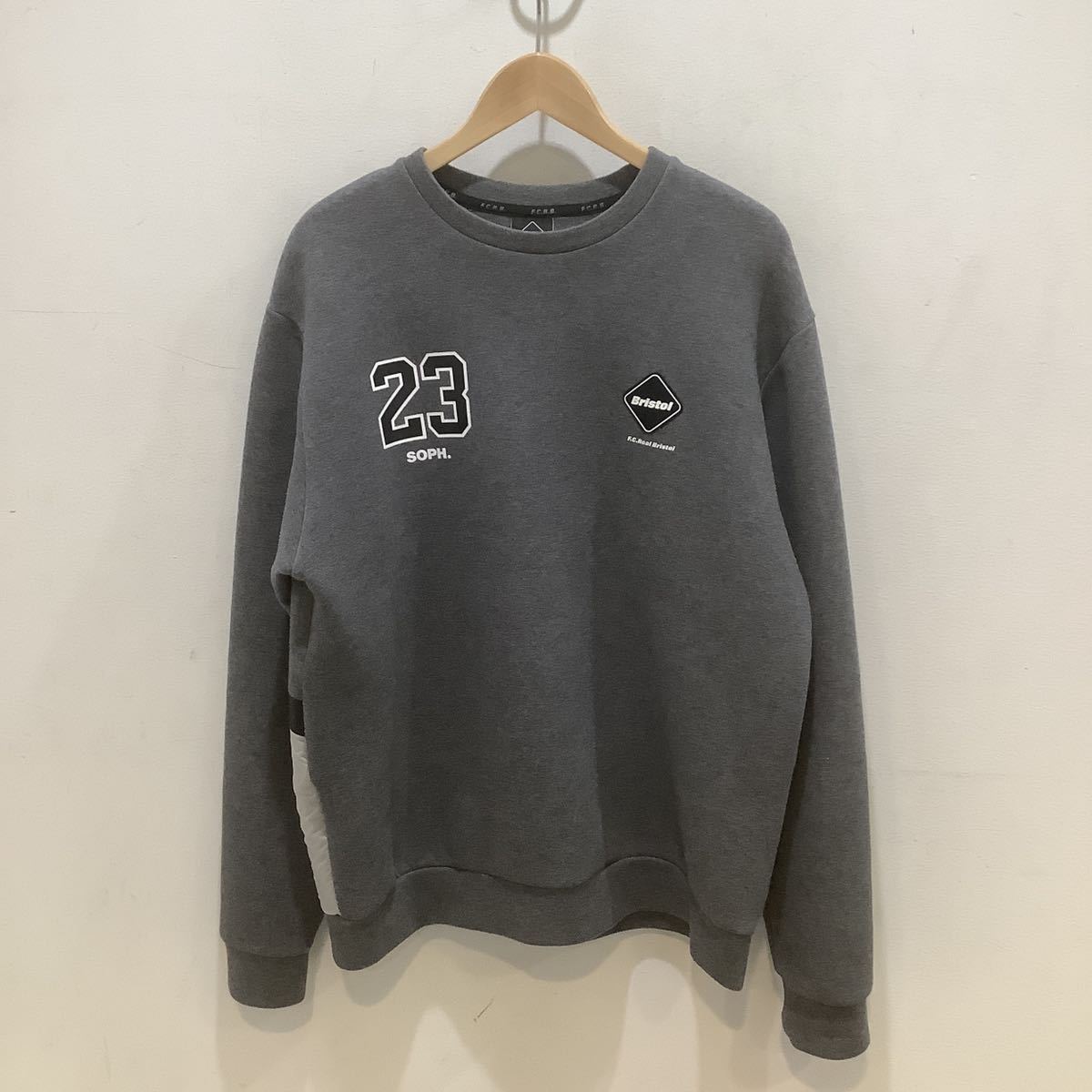 F.C.R.B エフシーアールビー FCRB-222134 SOPH TOKYO 23 TECH SWEAT ソフ トーキョー 23 テック スウェット グレー L 601084