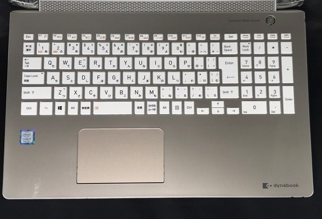 高品質高品質東芝ノートPC Core I7-8565u メモリ16gb-SSD512gb