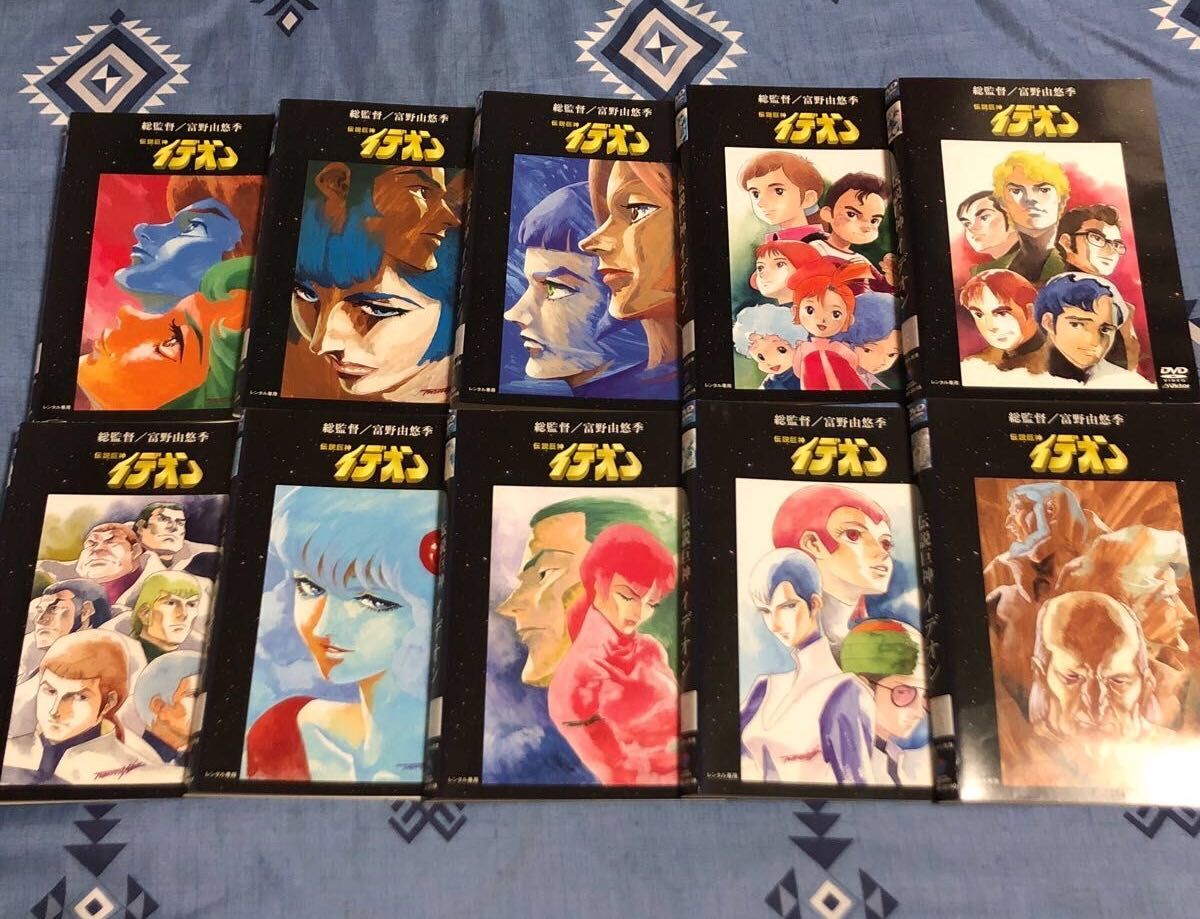 レンタル落ちDVD】伝説巨神イデオン 10枚セット 【匿名配送】アニメ