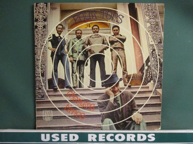 ★ Four Tops ： Changing Times LP ☆ (( Motown モータウン / 「Just Seven Number」収録 / 落札5点で送料当方負担_画像1