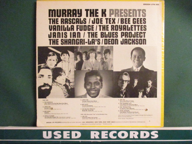 ★ VA ： Murray The K Presents LP ☆ (( Vanilla Fudge / Janis Ian / The Shangri-la's 他 / 落札5点で送料当方負担_画像2