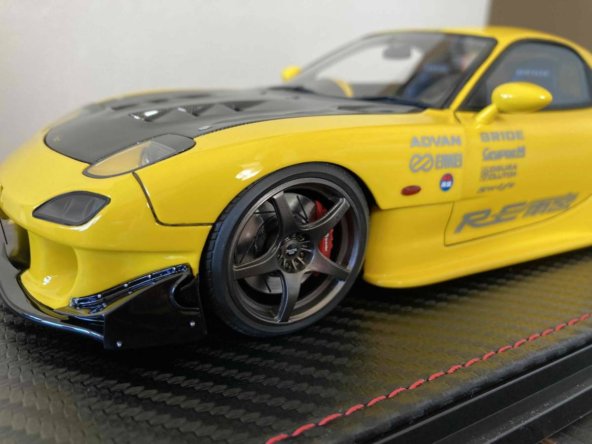 【土日はクーポン利用可】★オンライン限定品★1/18 Mazda RX-7 FD3S RE雨宮★ignition model イグニッションモデル IG1048★頭文字D_画像3