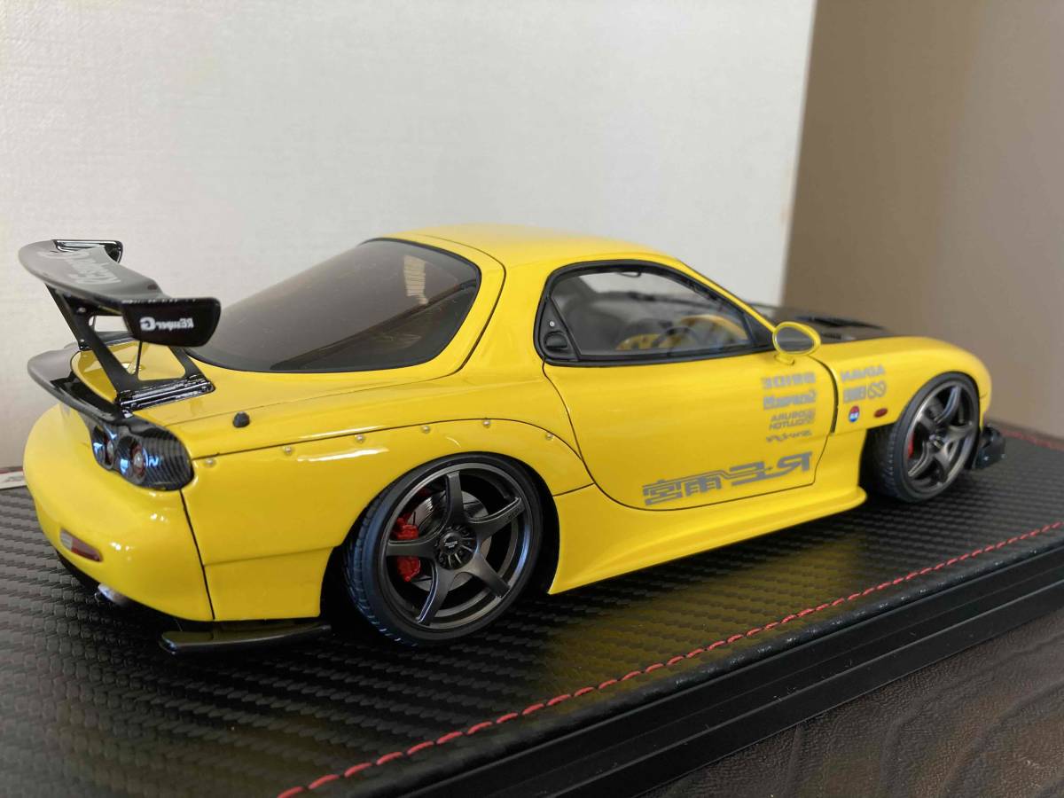 【土日はクーポン利用可】★オンライン限定品★1/18 Mazda RX-7 FD3S RE雨宮★ignition model イグニッションモデル IG1048★頭文字D_画像7