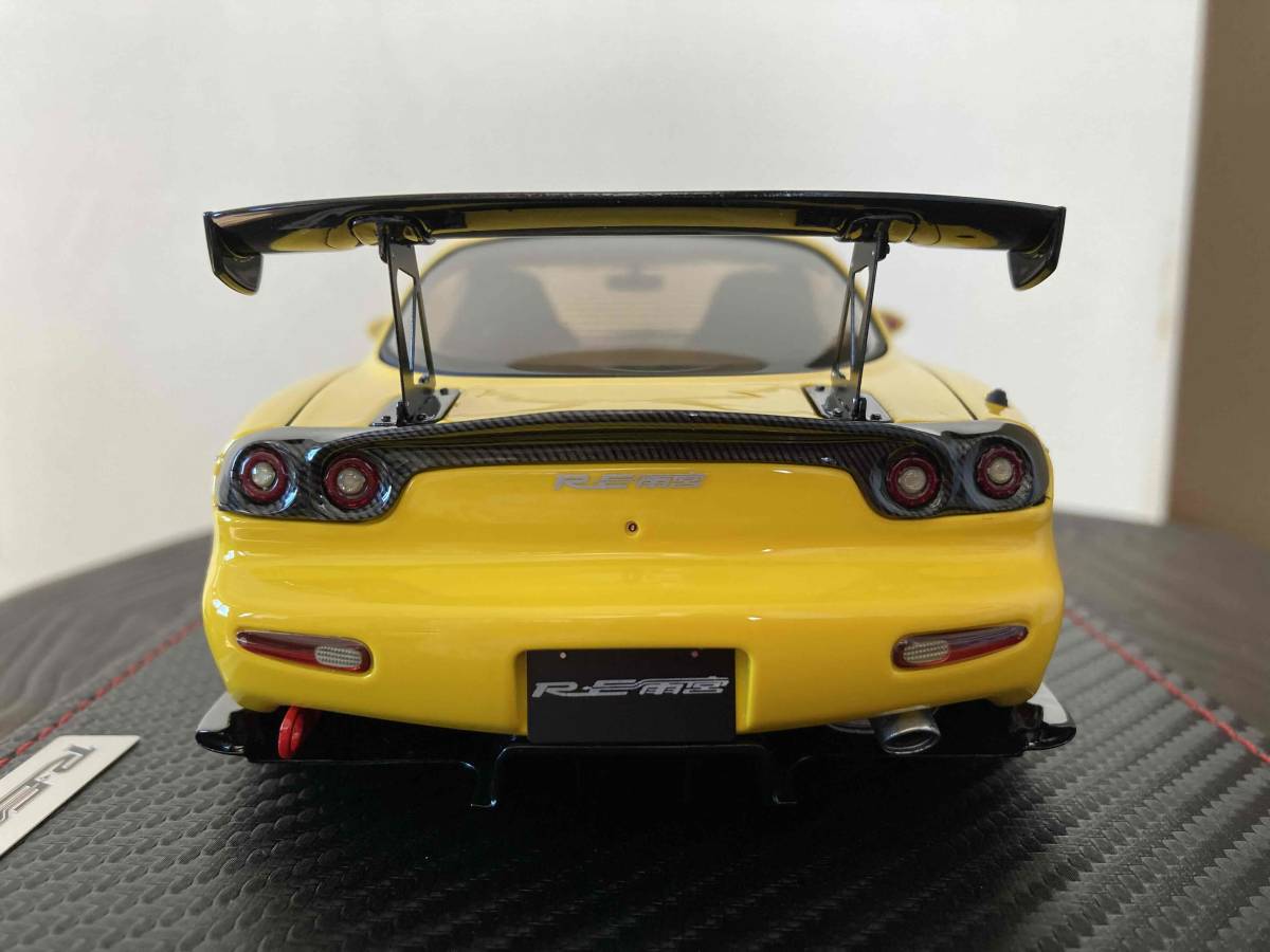 【土日はクーポン利用可】★オンライン限定品★1/18 Mazda RX-7 FD3S RE雨宮★ignition model イグニッションモデル IG1048★頭文字D_画像5