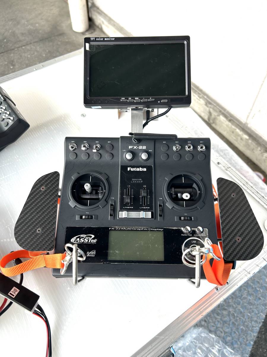 SAiTOTEC site Tec HERI8-W7000F(R) FX-22 wireless radio-controller worn business use drone case attaching operation goods 