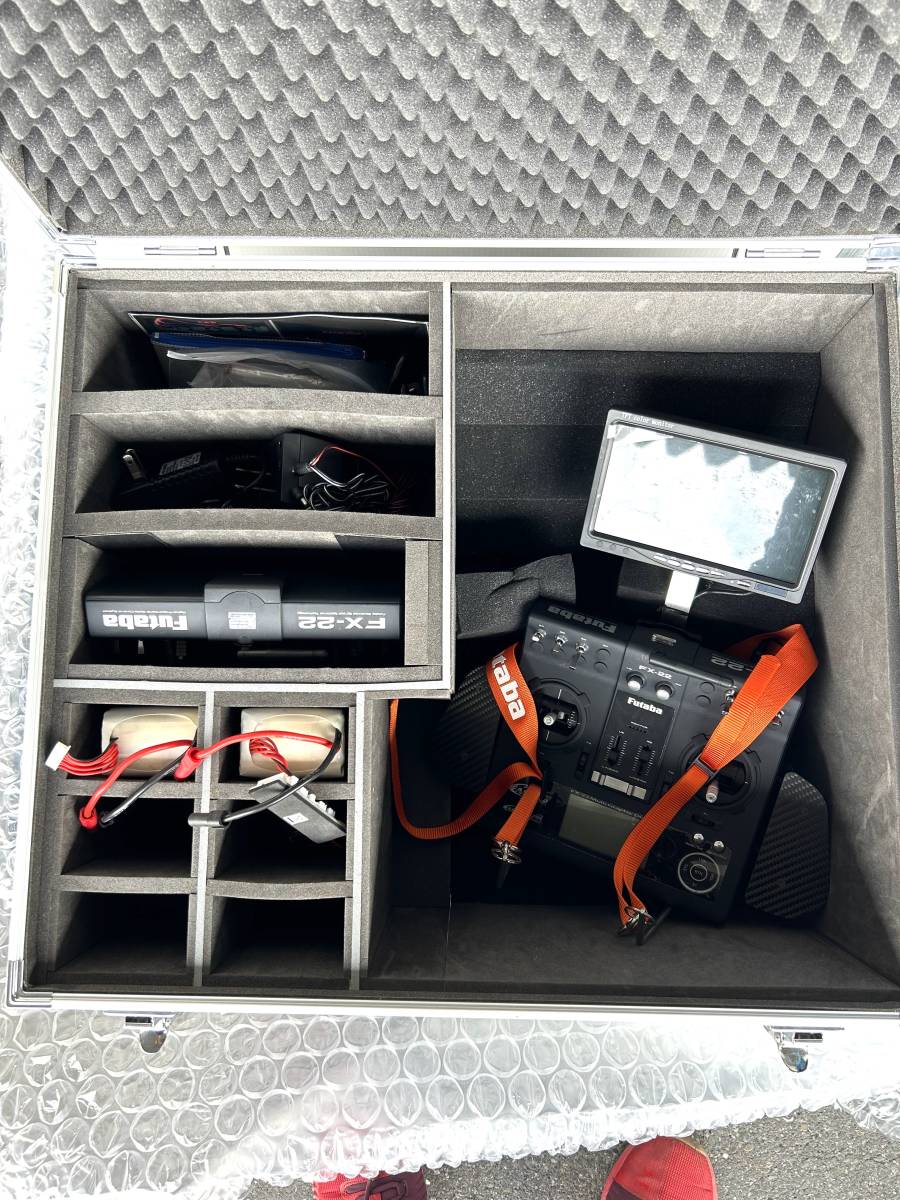 SAiTOTEC site Tec HERI8-W7000F(R) FX-22 wireless radio-controller worn business use drone case attaching operation goods 