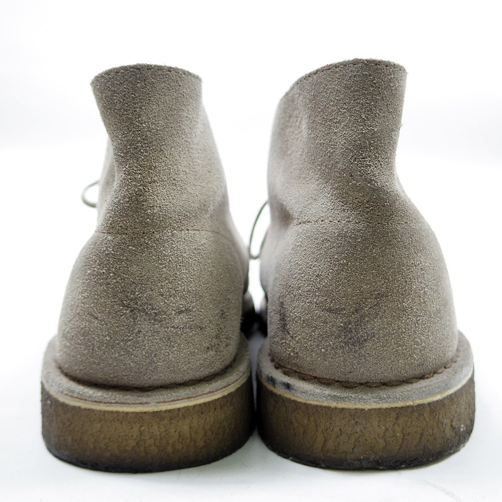 US9M надпись 27cm соответствует Clarks Clarks ботинки чукка короткие сапоги кожа бежевый desert boots / U8361