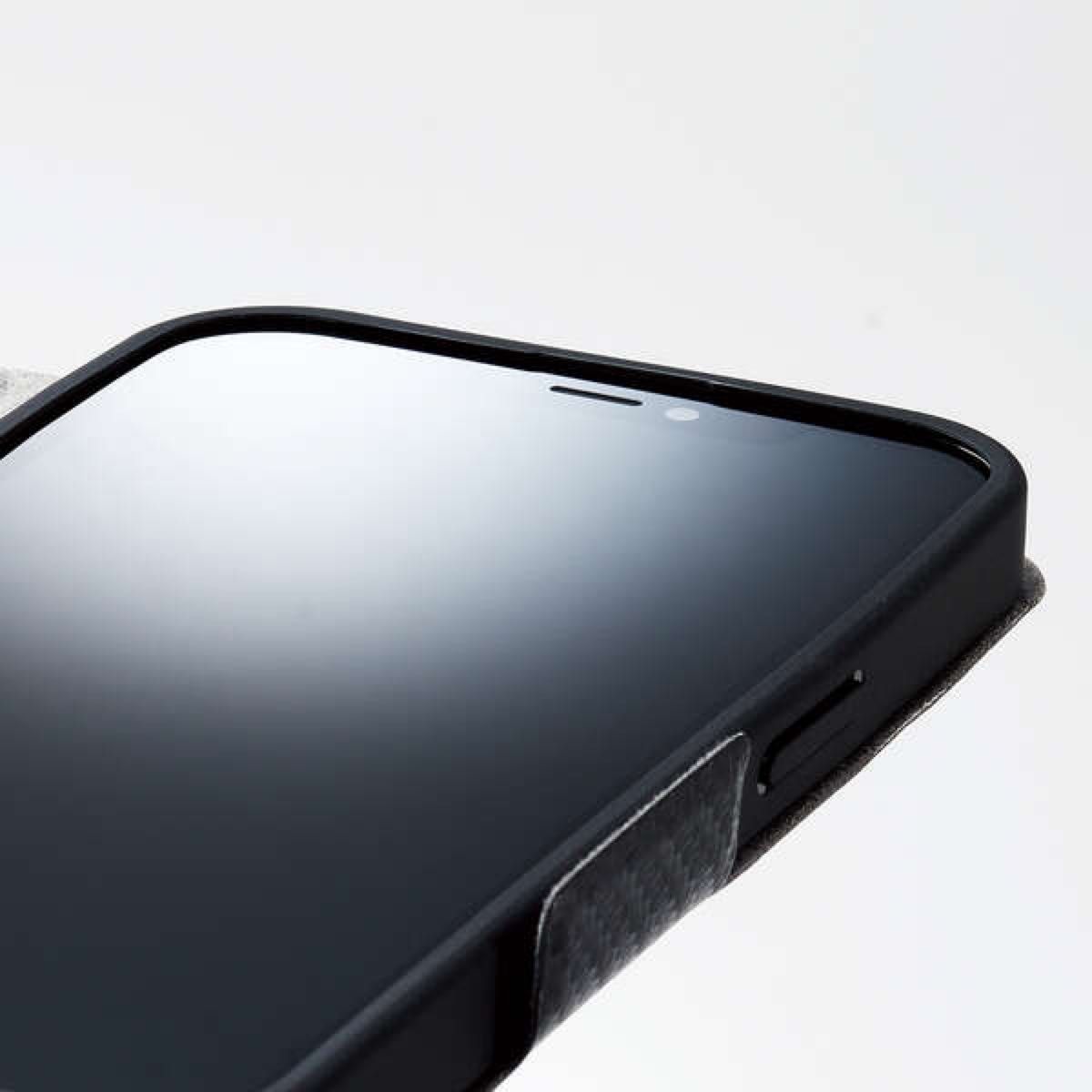 エレコム iPhone 13 Pro 6.1inch 3眼 用 ソフトレザー ケース