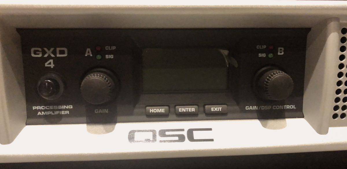 QSC GXD4 ステレオ パワーアンプ 使用少 | www.aafsil.org