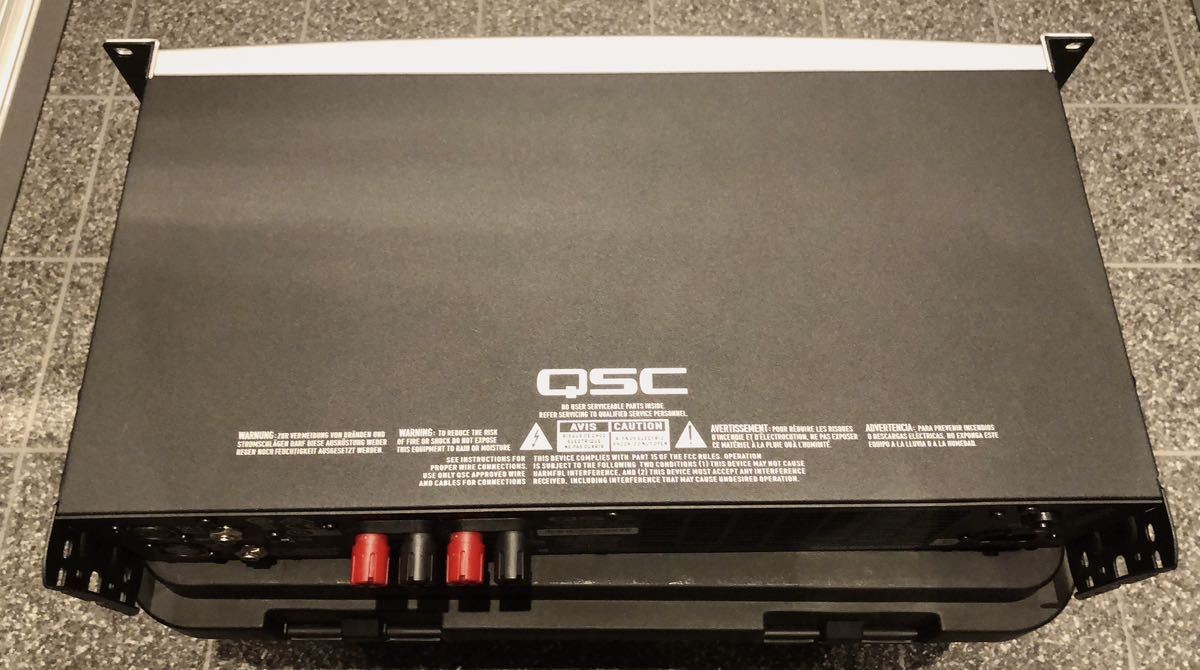 QSC GXD4 ステレオ パワーアンプ 使用少 | www.aafsil.org