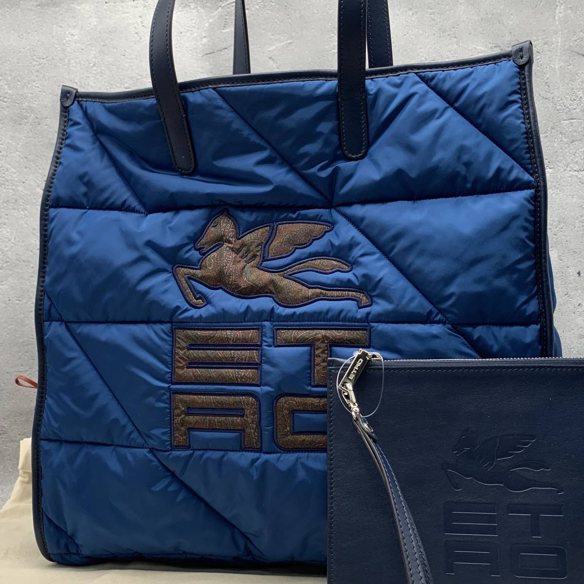 好評超激安 新品未使用☆ETROエトロ☆A3対応トートバッグ uUC0p