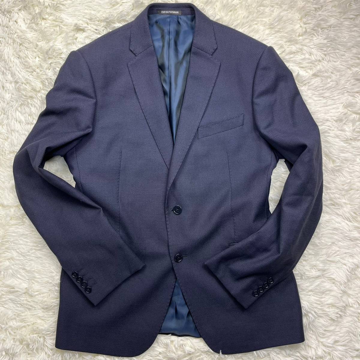 極美品・希少50サイズ エンポリオアルマーニ スーツ EMPORIO ARMANI