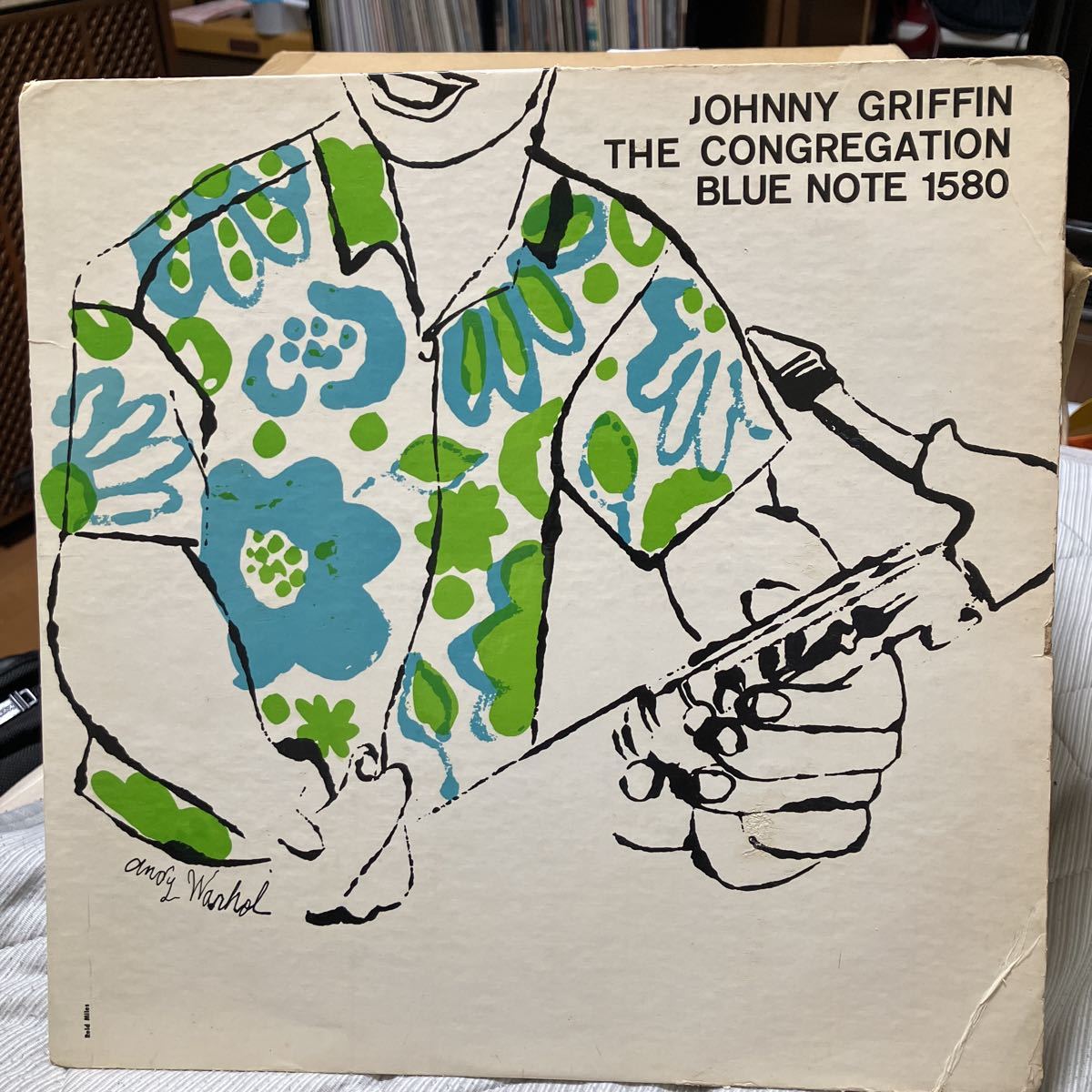 [LP] Oriji ★ Джонни Гриффин / The Endgritation / Blue Note BLP 1580 RVG
