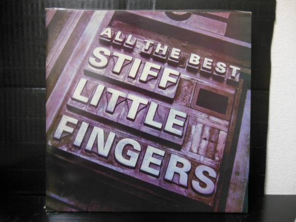 STIFF LITTLE FINGERS / ALL THE BEST LP ベスト盤 MENACE Cock Sparrer
