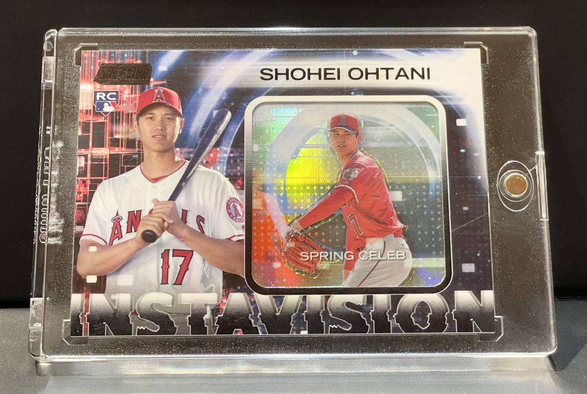 大谷翔平 2018 Topps Stadium Club Rookie Instavision Black 25枚限定