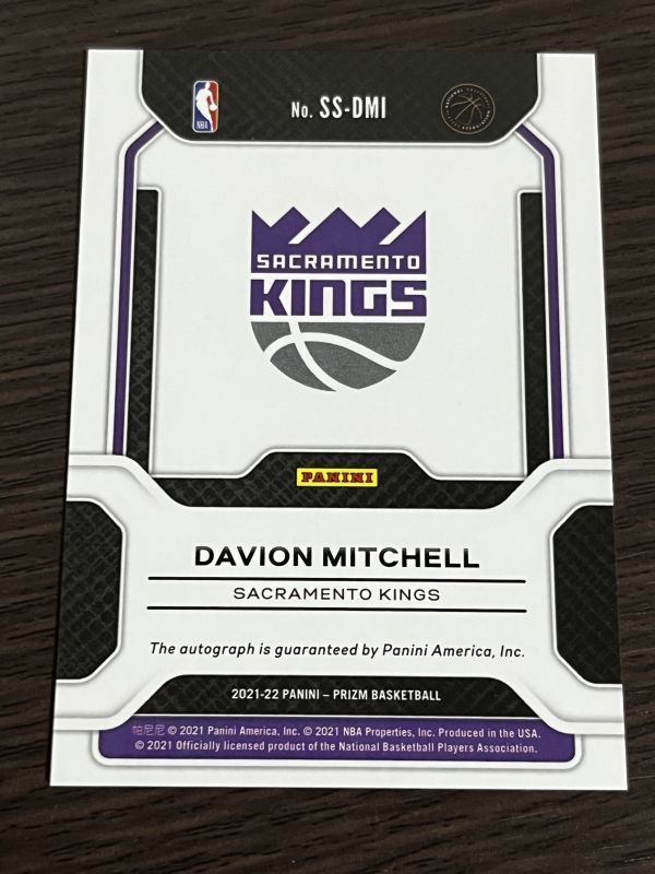 RC】 Davion Mitchell デイビオン・ミッチェル 2021-22 Panini NBA 