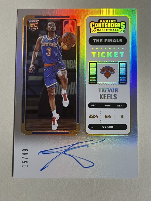 RC】 Trevor Keels トレバー・キールズ 49シリ 2022-23 Panini NBA