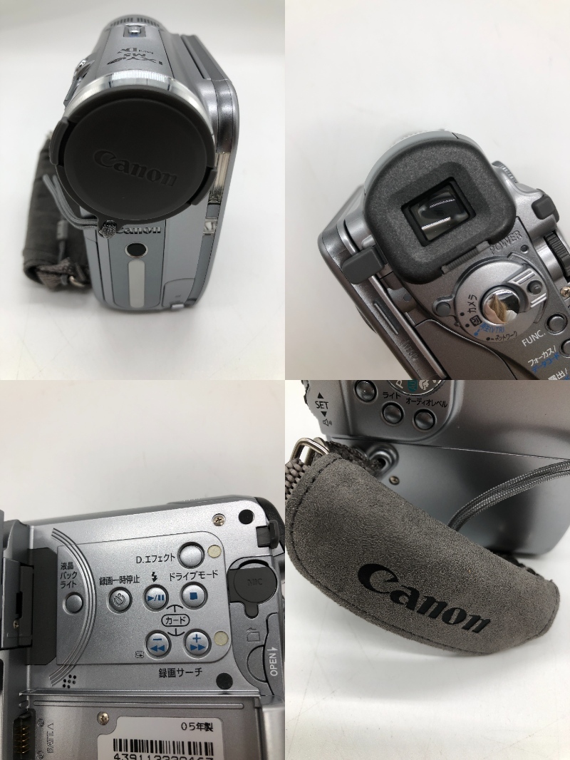 CANON キャノン デジタルビデオカメラ DM-IXY DV 2005年製 中古品 JChere雅虎拍卖代购