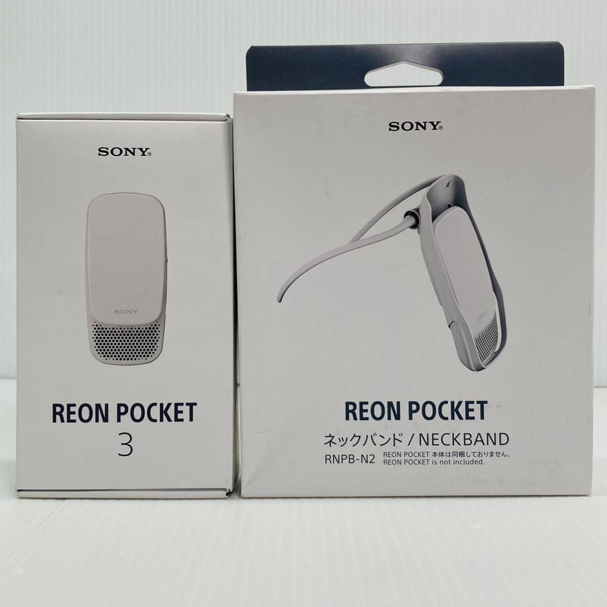 美品】ソニー ウェアラブルクーラー REON POCKET3-