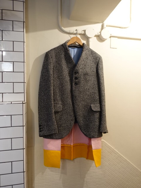 コムデギャルソン オム プリュス PLUS ツイード ジャケット コート