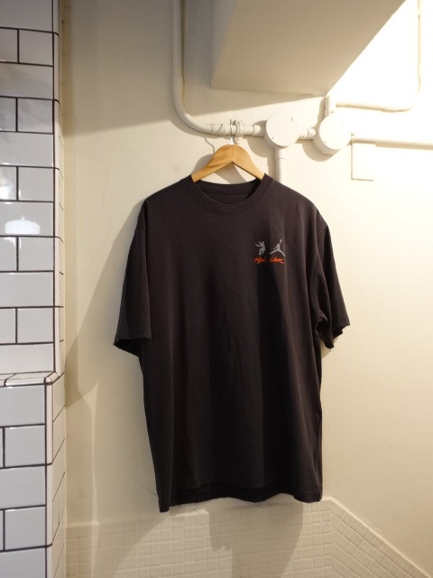 NIKE JORDAN ジョーダン × UNION ダメージ加工 Tシャツ 未使用 サイズXL ダークグレー DM2843-045の画像1