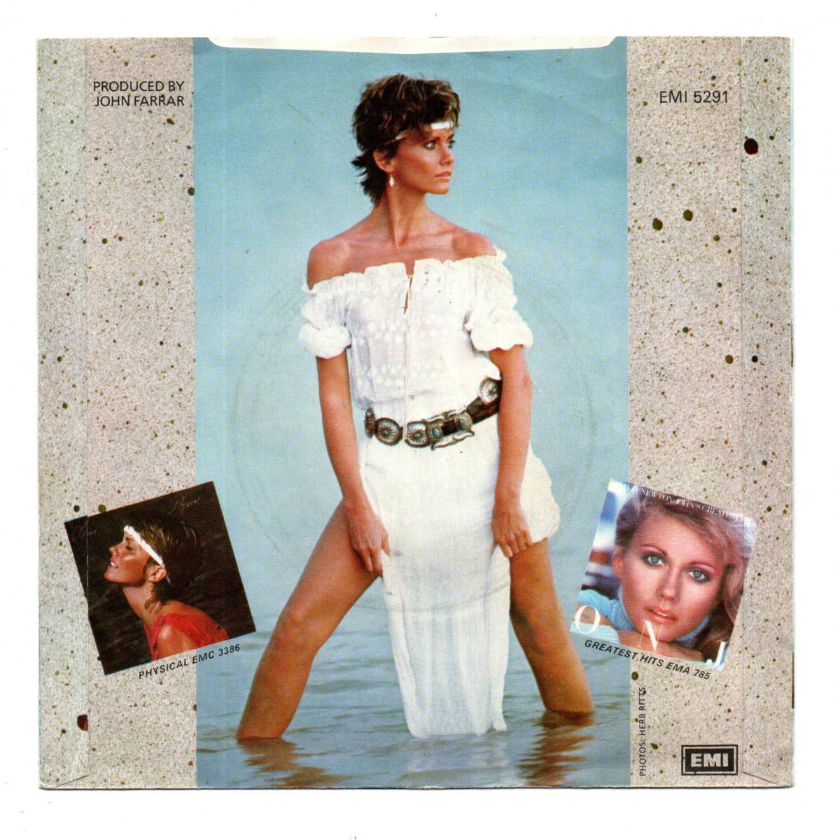 Olivia Newton-John - Make A Move On Me / Strangers Touch (UK 7inch) EMI 5291_画像2