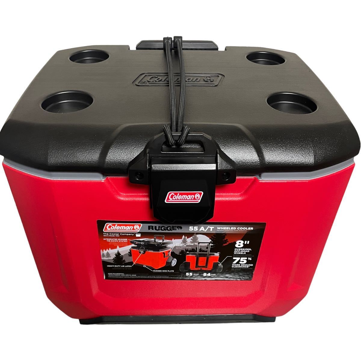 Coleman クーラーボックス ラギッドA/T ホイールクーラー 55QT