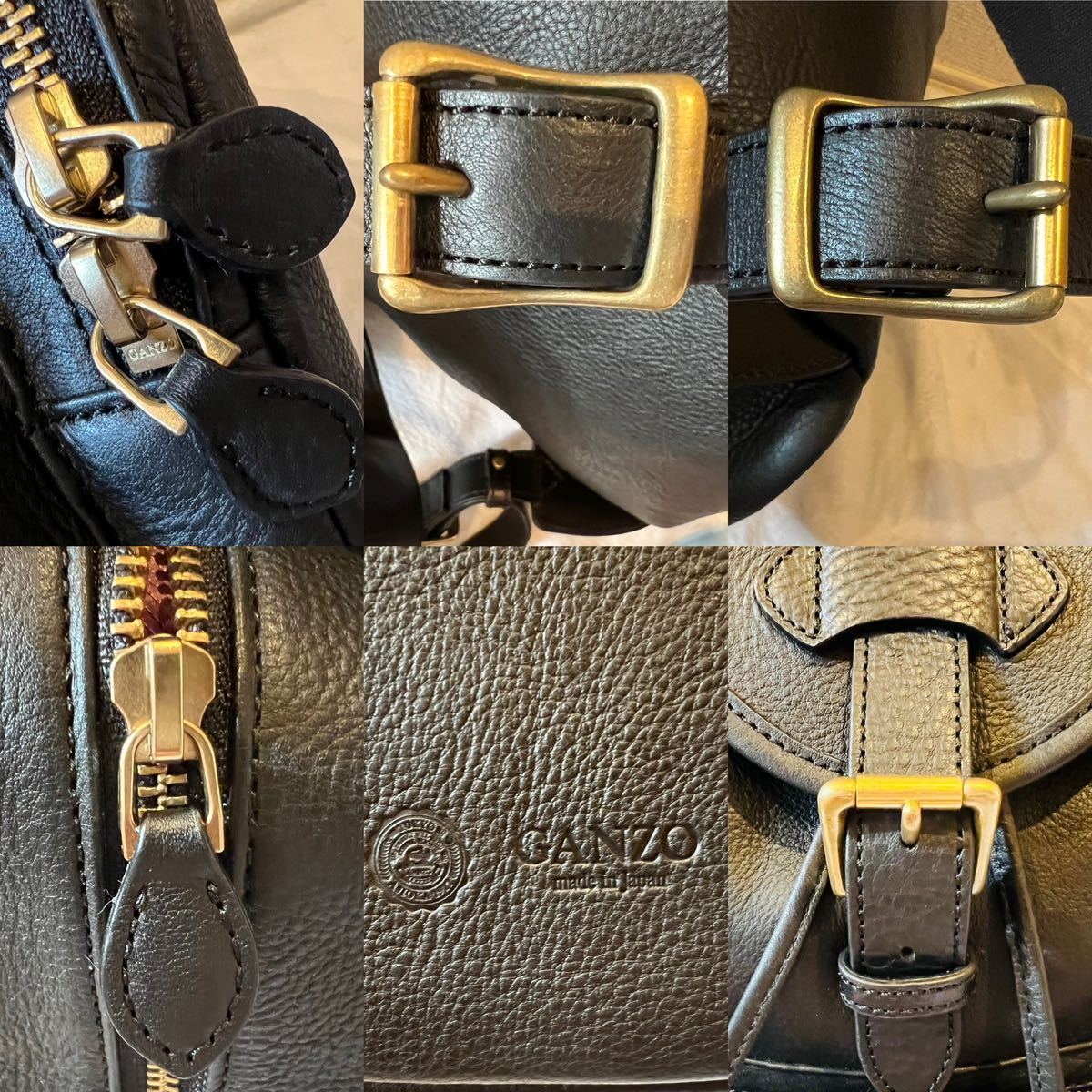 美品】GANZO ガンゾ リュック 7QSーH バックパック 男女兼用 ユニ