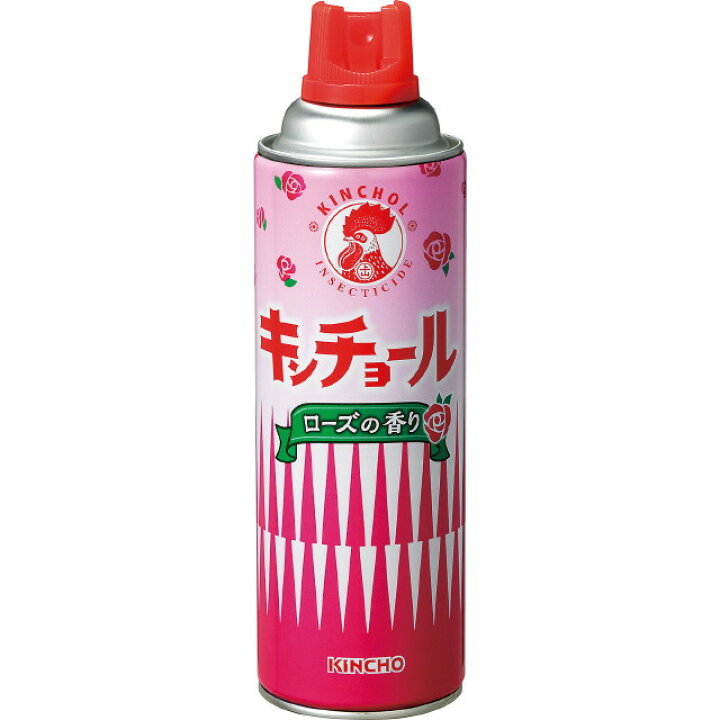 KINCHO キンチョール　ローズの香り　450ml 10本セット 送料無料　マダニ　トコジラミ　対策