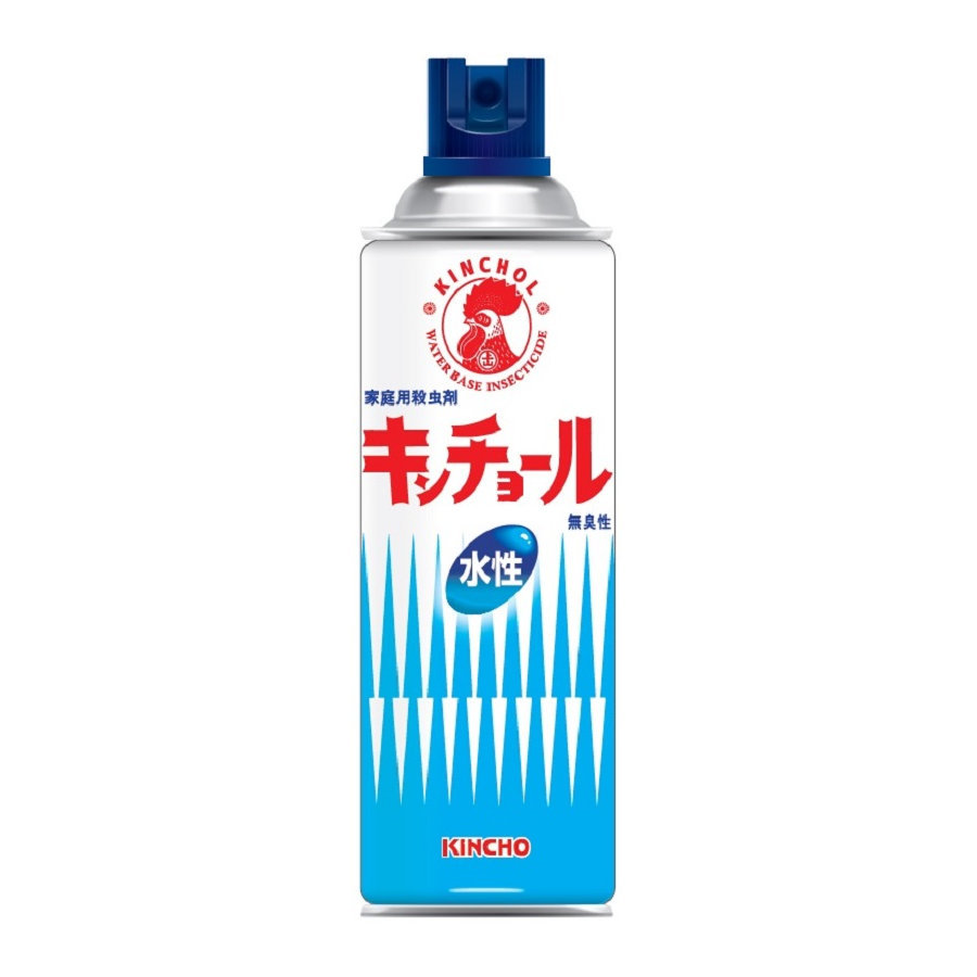 KINCHO　水性キンチョール　無臭性　450ml　10本セット 送料無料　マダニ　トコジラミ　対策