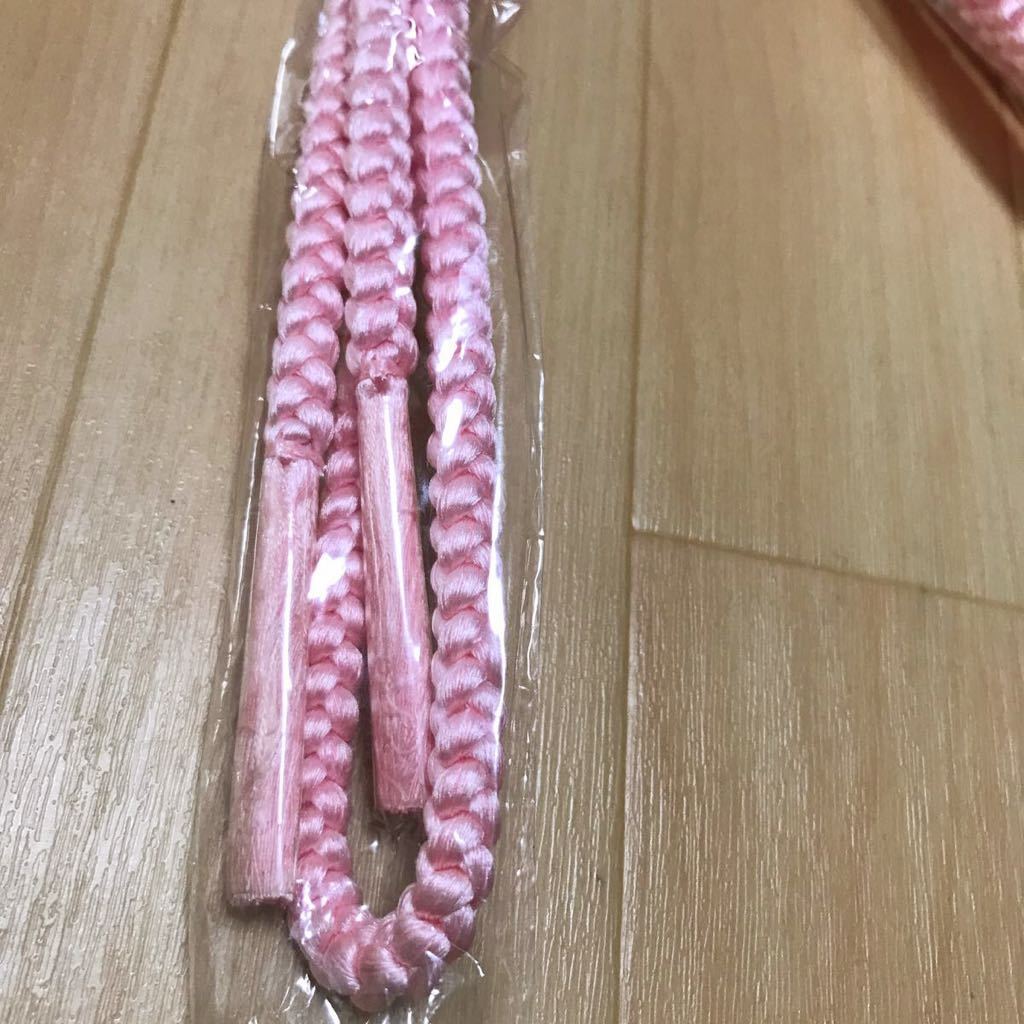 帯締め新品未使用品レディース女物着物の帯に小物絹100パーセント和装
