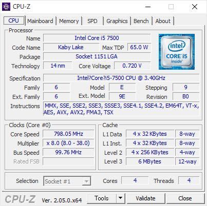 付属品完備】INTELインテルCPU Core i5 7500 BOX (LGA1151) (3 4 付属品完備】INTELインテルCPU Core i5 7500 BOX (LGA1151) (3 4