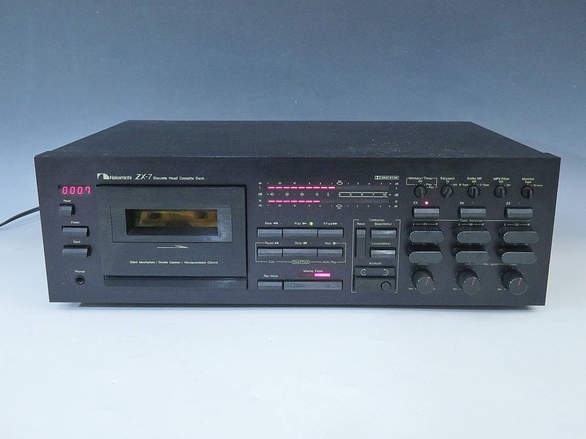 Nakamichi/ナカミチ ZX-7 カセットデッキ (N612 | normanhubbard.com