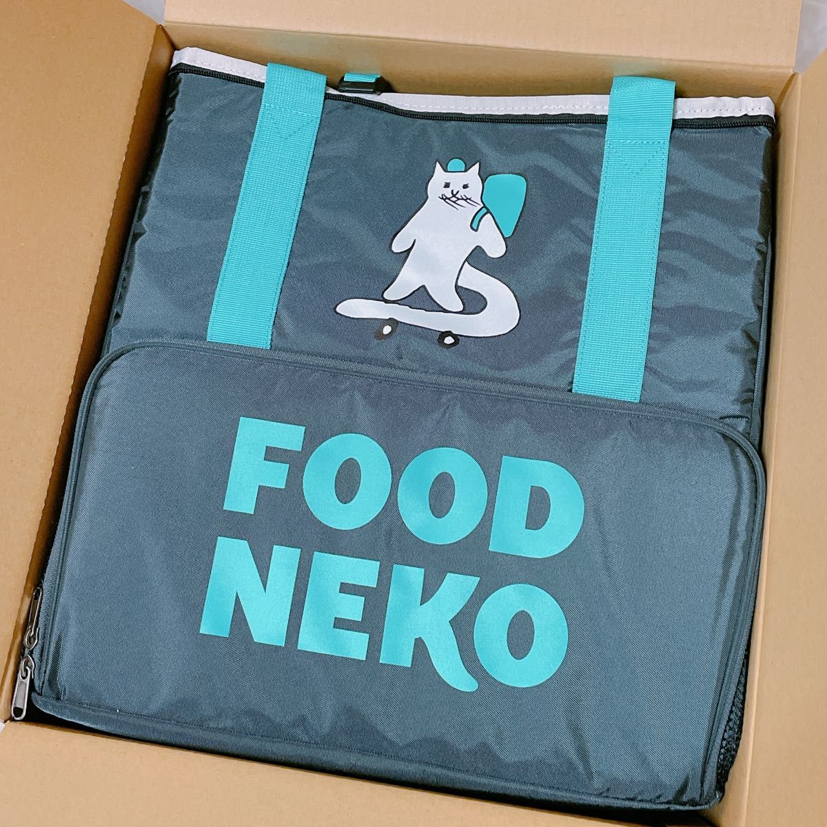 【新品未使用】FOOD NEKO 配達バッグ デリバリーバッグ 