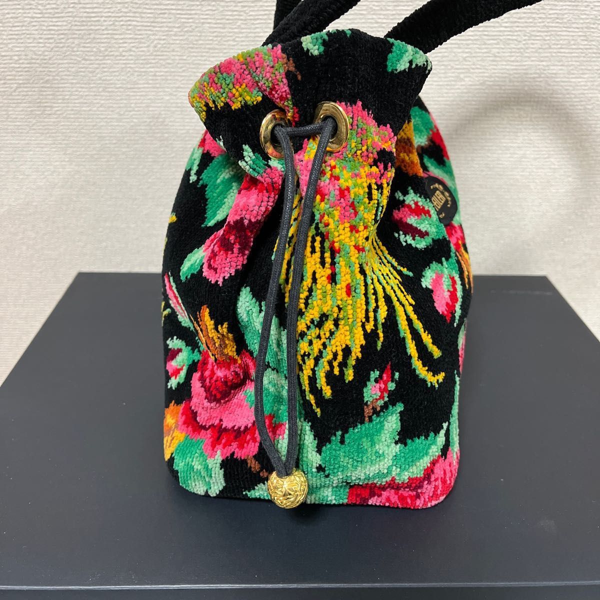 美品♪ フェイラー FEILER パラディス 巾着バッグ