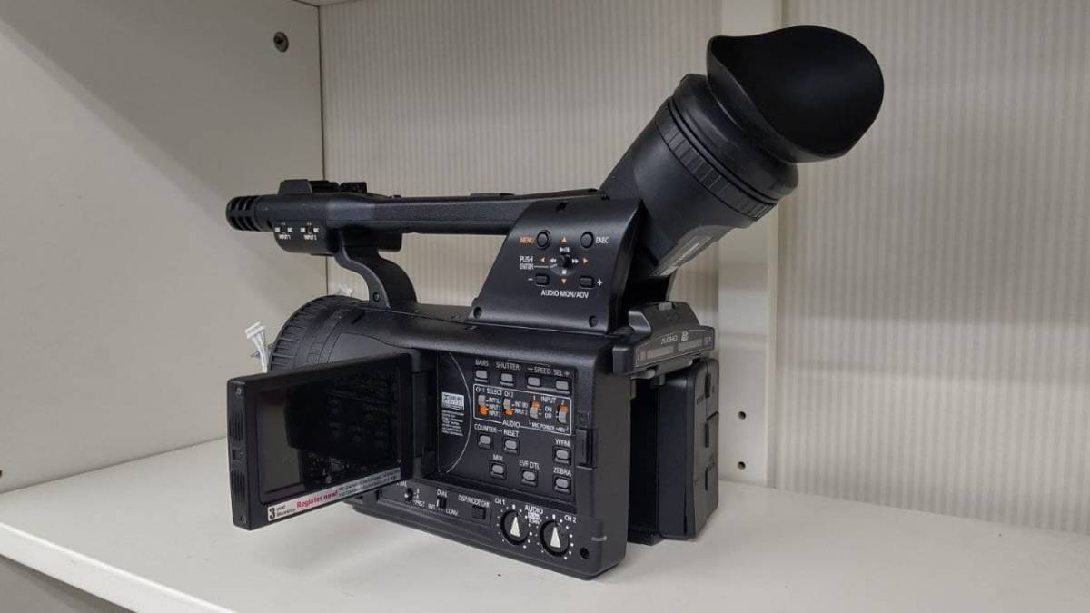 超特価】 PANASONIC AG-3DA1一体型二眼式3Dカメラレコーダー(部品取り